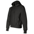 thumbnail image 1 of Champion 12 oz. 82/18 Reverse Weave Pullover Hood, Black, L, 1 of 1