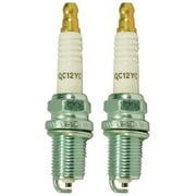 Champion 2 Pack Small Engine Spark Plug, Stock No. 946, Plug Type - QC12YC-2PK
