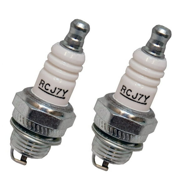 Champion 2 Pack of Genuine OEM Spark Plugs - RCJ7Y-2PK