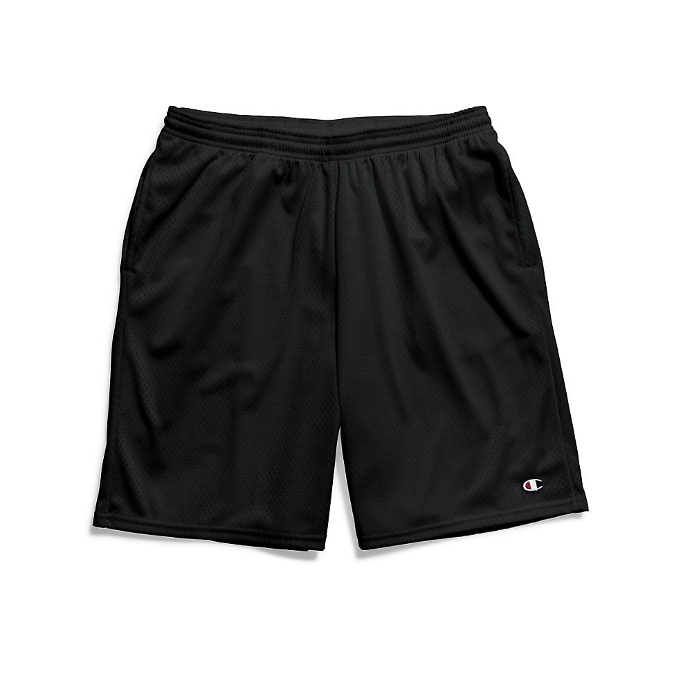 Champion 3.7 oz. Mesh Short with Pockets (81622) Black, 4XL