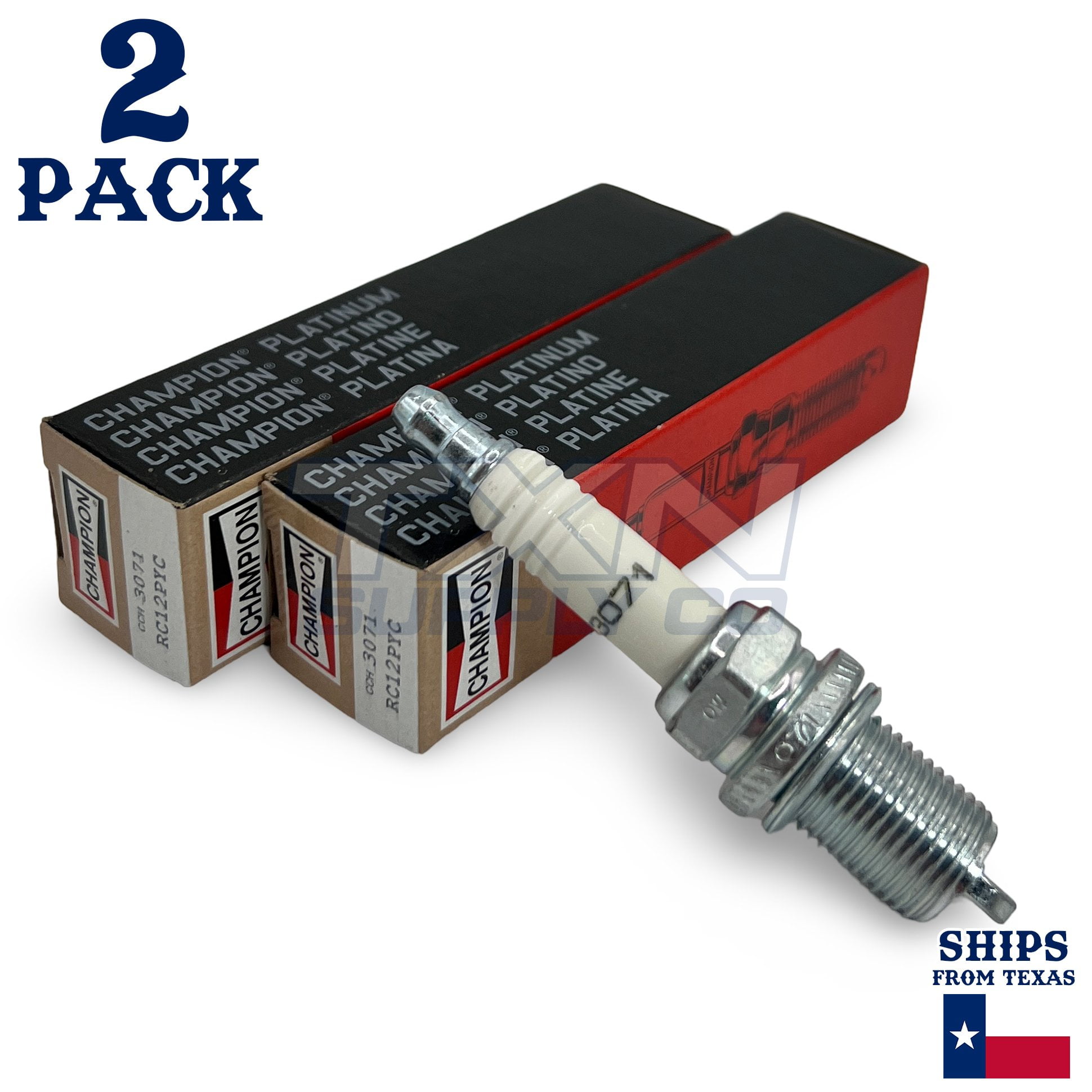 Champion 3071 Spark Plugs for Kohler 25 132 12 A, 2513212A Champion 3071 Spark Plugs for Kohler 25 132 12 A, 2513212A