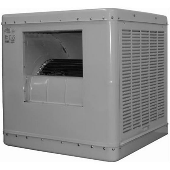 Champion 4600 CFM 2-Speed Evaporative Air Cooler for 1700 sq ft, Gray