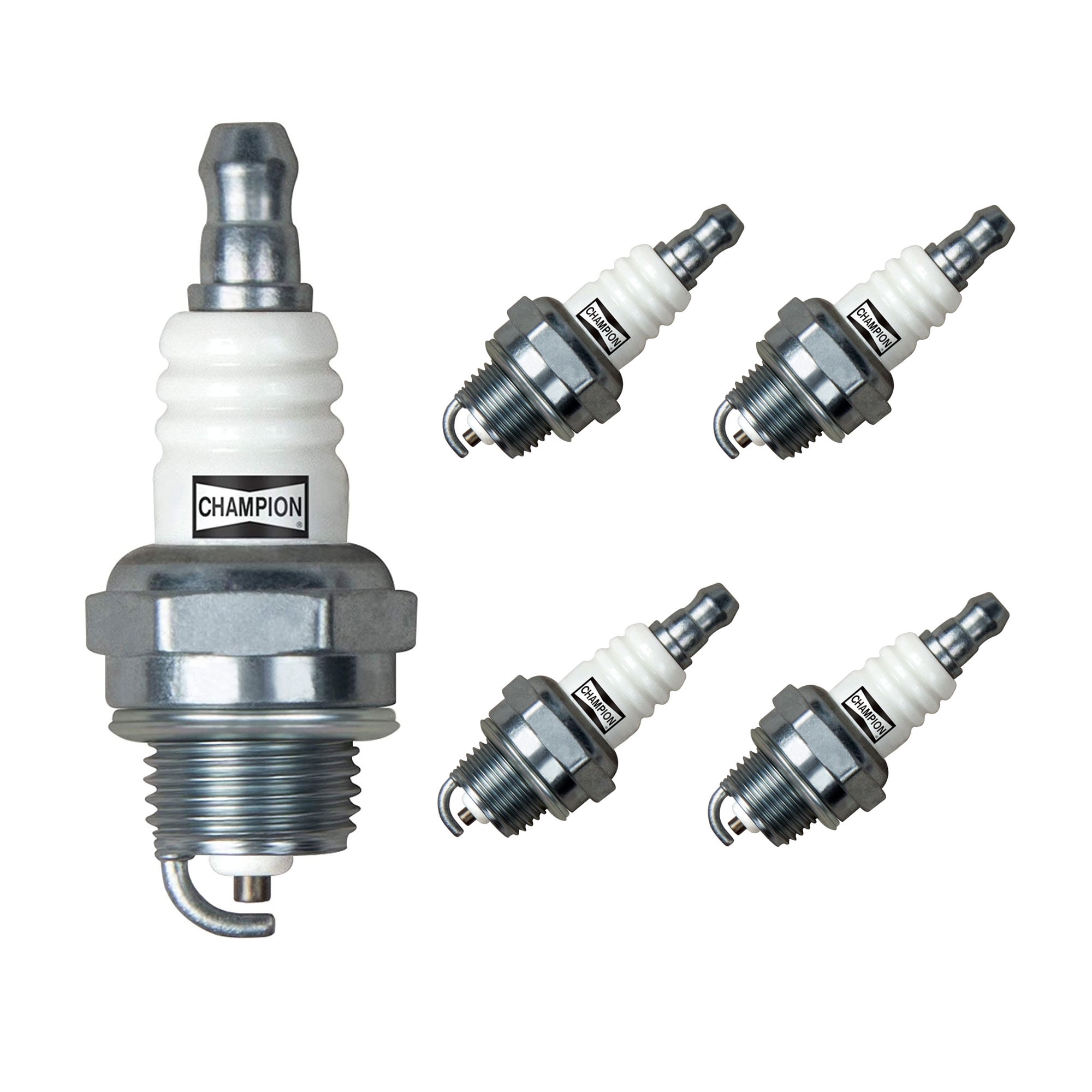 Champion 5 Pack Spark Plug for Trimmers, Blowers & Many Small Engine