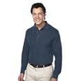 thumbnail image 1 of Champion 608 Pique Golf Shirt, 5X-Large, Navy, 1 of 2