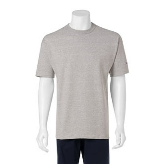 Champion 631309332105 T105 Heritage Mens Tee44; Oxford Grey - Large
