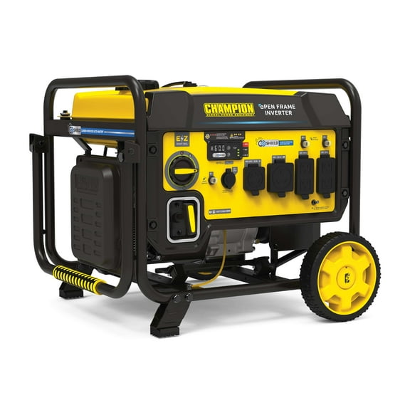 Champion 7250-Watt RV Ready Portable Open Frame Inverter Generator with Quiet Technology and CO Shield