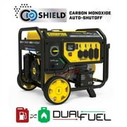 Champion Power Equipment 7500-Watt Electric Start Dual Fuel Home Backup Portable Generator with CO Shield