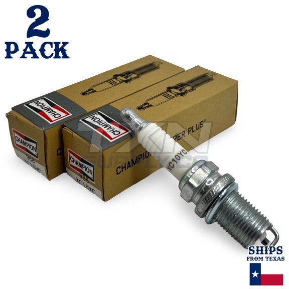 Champion 988 XC10YC Copper Plus Spark Plug - 2 Pack
