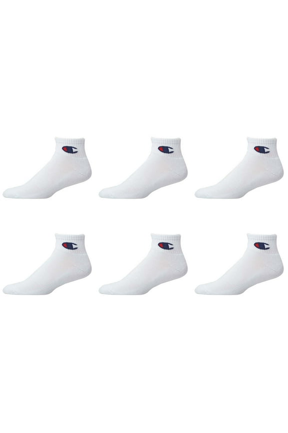 Adult Men's 6-Pack Ankle Casual Socks, Size 6-12, 6-Pack