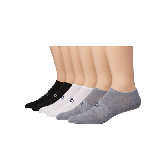 Champion, Adult Men's, Double Dry Performance Athletic Super No Show Socks, 6-Pack, Size 10-13
