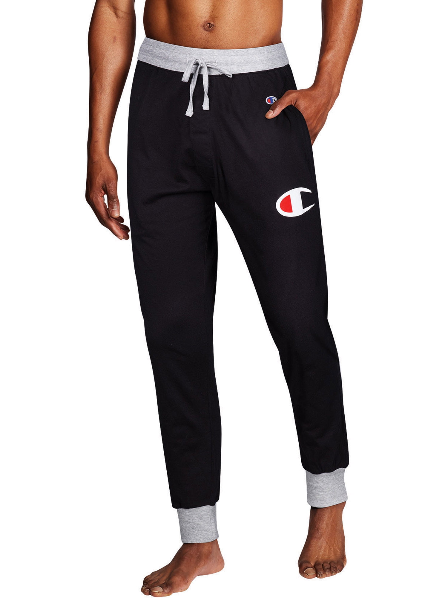 Champion, Adult Mens, Rib Cuff Pajamas Sleep Pants, Sizes S-2XL