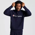 thumbnail image 1 of Champion Adult Sizing Iconic Embroidered Hoodie - Navy, 1 of 6