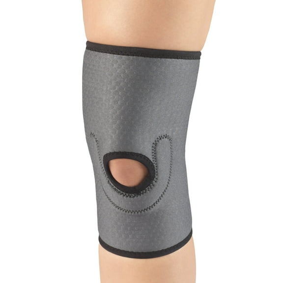 Champion Airmesh Knee Support with Stabilizer Pad, Grey, Small