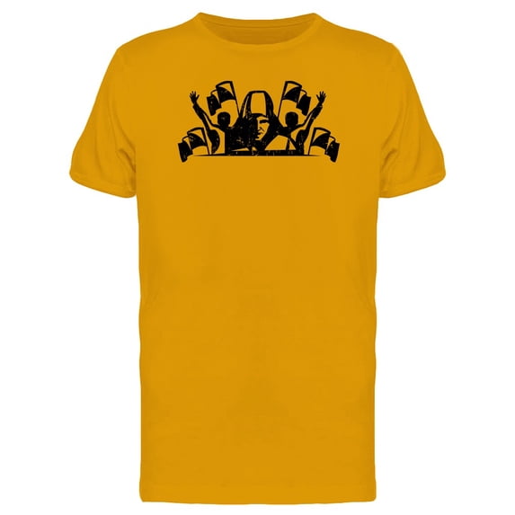 Champion And Fans T-Shirt Men -Image by Shutterstock, Male 3X-Large