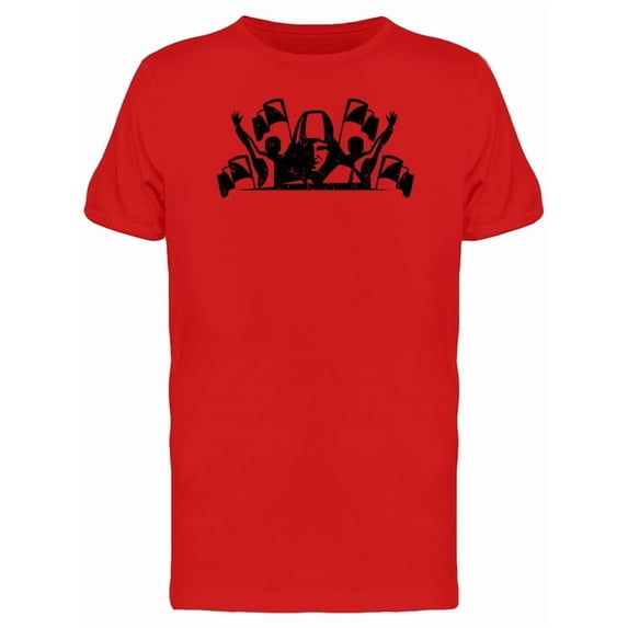 Champion And Fans T-Shirt Men -Image by Shutterstock, Male 3X-Large