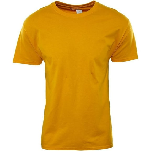 Champion Authentic 100% Cotton T-Shirt Mens Style: T425-GOLD Size: L