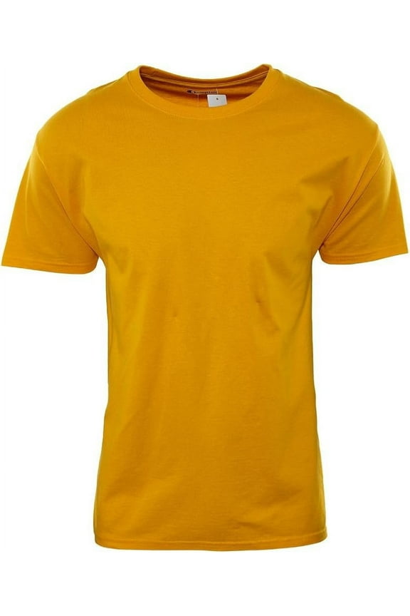 Authentic 100% Cotton T-Shirt Mens Style: T425-GOLD Size: L
