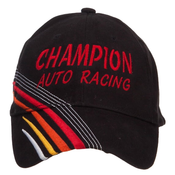Champion Auto Racing Embroidered Deluxe Cap - Red OSFM