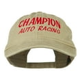 thumbnail image 1 of Champion Auto Racing Embroidered Washed Cap - Khaki OSFM, 1 of 5