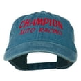 thumbnail image 1 of Champion Auto Racing Embroidered Washed Cap - Navy OSFM, 1 of 5