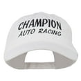 thumbnail image 1 of Champion Auto Racing Embroidered Washed Cap - White OSFM, 1 of 5