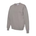 thumbnail image 1 of Champion B00684587 Mens Garment-Dyed Crewneck Sweatshirt, Concrete - 2XL, 1 of 3