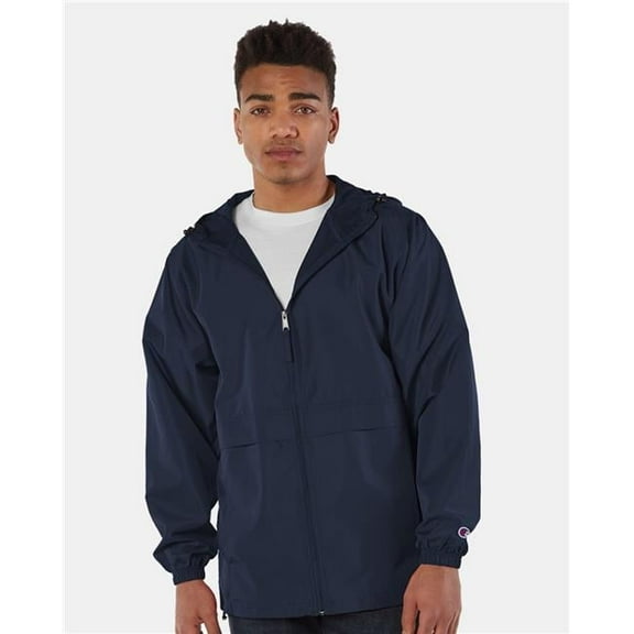 Champion B63184708 Anorak Jacket, Scarlet - 3XL