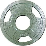 Champion Barbell 25 lbs Olympic Ure Olympic Bumper Plate, Black