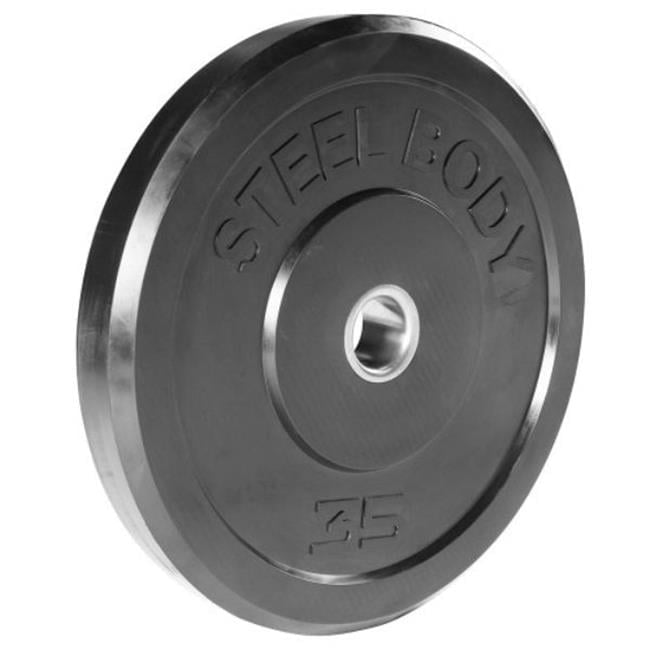 Champion Barbell  35 lbs Olympic Competition Bumper, Black