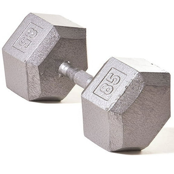 Champion Barbell® 85 lb Solid Hex Dumbbell (SOLD INDIVIDUALLY)