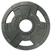 Champion Barbell Olympic Grip Plates Durable Gray, 2.5-100 lbs