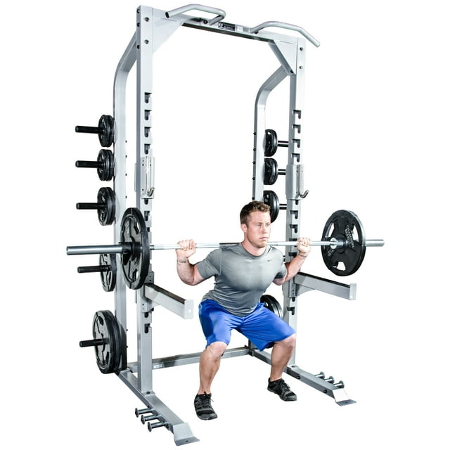 Champion Barbell® Power Weightlifting Half Rack - Floor Mount - Walmart.com