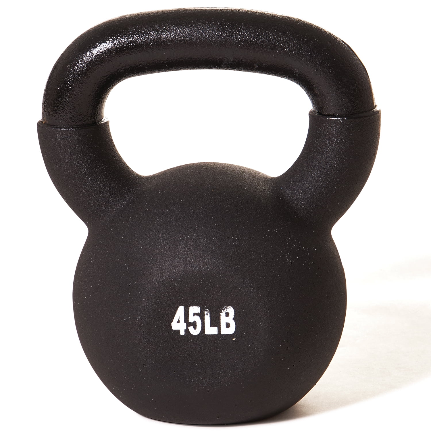 Champion Barbell Vinyl Coated Kettlebell in Black