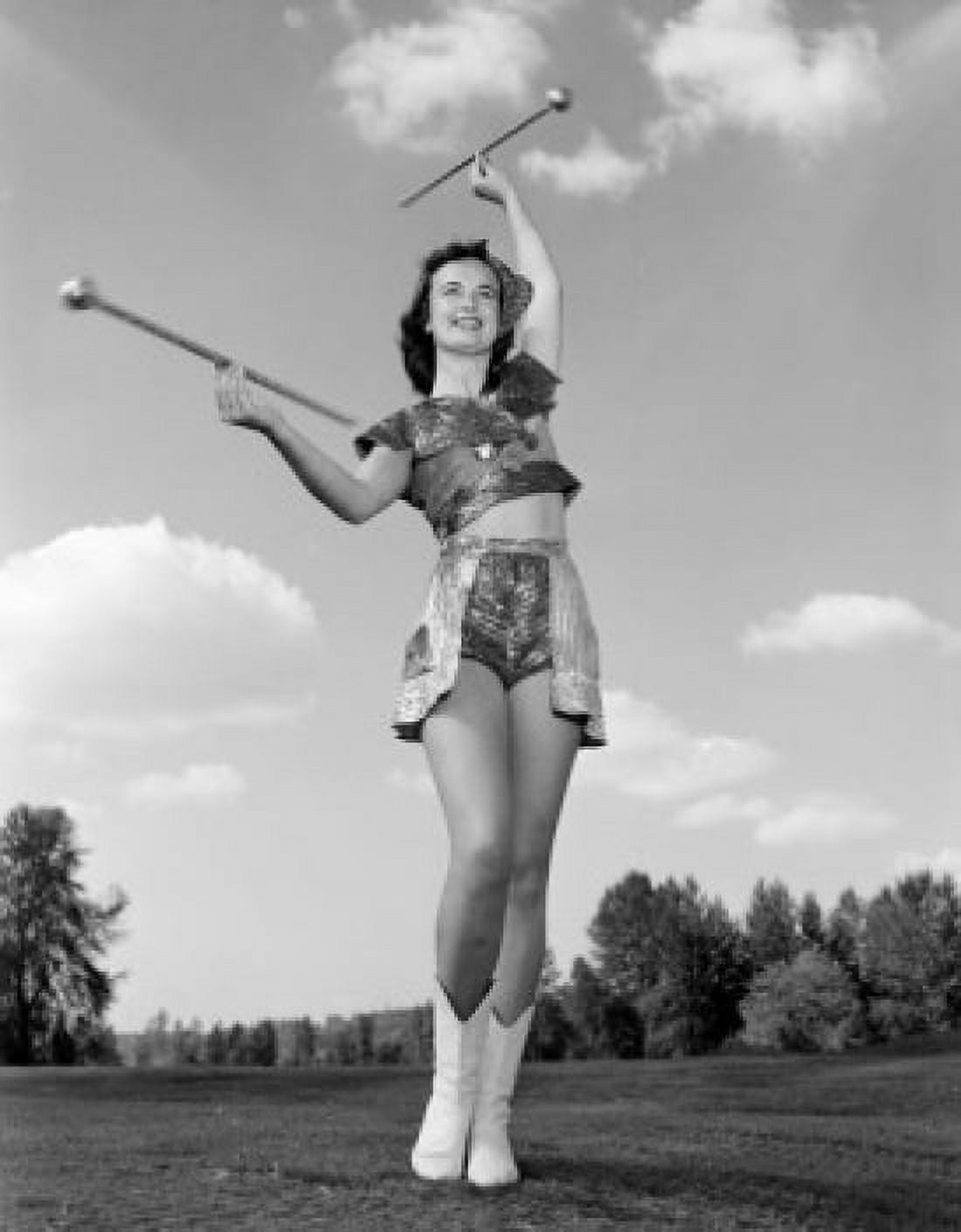 Champion Baton Twirler Canvas Art -  (18 x 24)