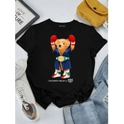 Champion Bear No Boxing No Life Fighter Legend Art Unisex T-Shirt V91001 up to Size 5XL