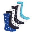 thumbnail image 1 of Champion Big Kid's 6 Pack  Crew Sock,  Sock Size 7-9/Shoe Size 3Y-5Y, 1 of 1
