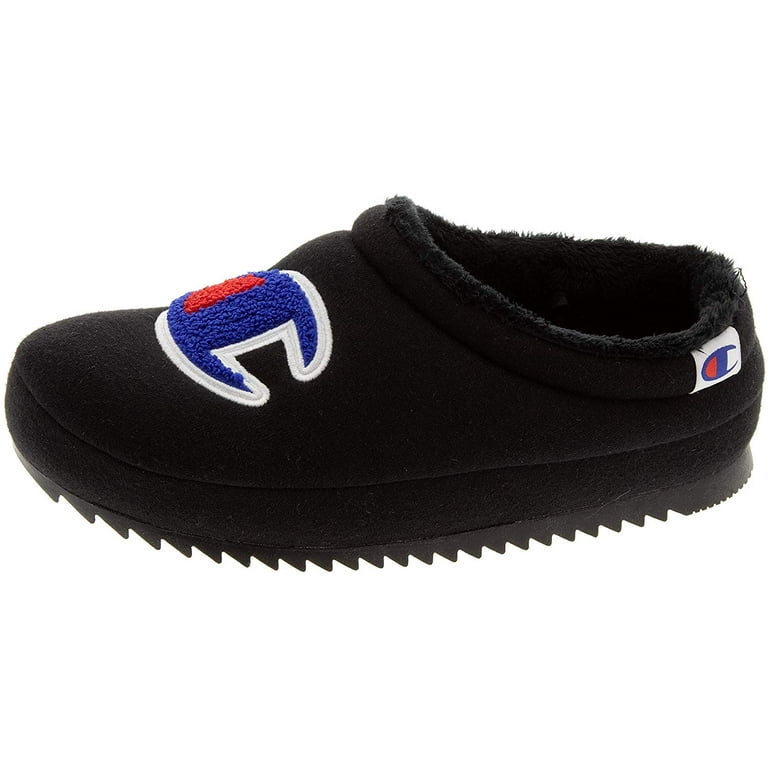 Champion Big Kids Shuffle Slipper BLK 7 Walmart