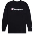 thumbnail image 1 of Champion Big & Tall Classic Jersey Long Sleeve Script T-Shirt, 1 of 5