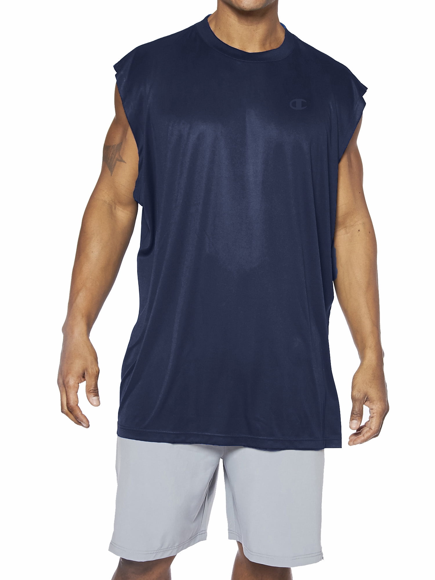 Champion Big & Tall Men's Classic Jersey Muscle Tee, Sizes LT-6XL