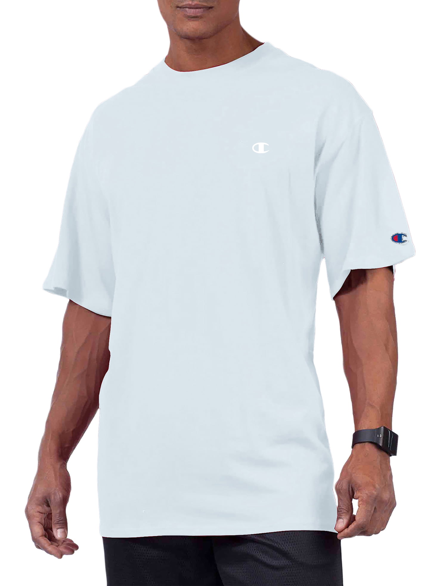 Champion Men's Big & Tall Classic Jersey T-Shirt, Clothing Champion Men's Big & Tall Classic Jersey T-Shirt, Clothing