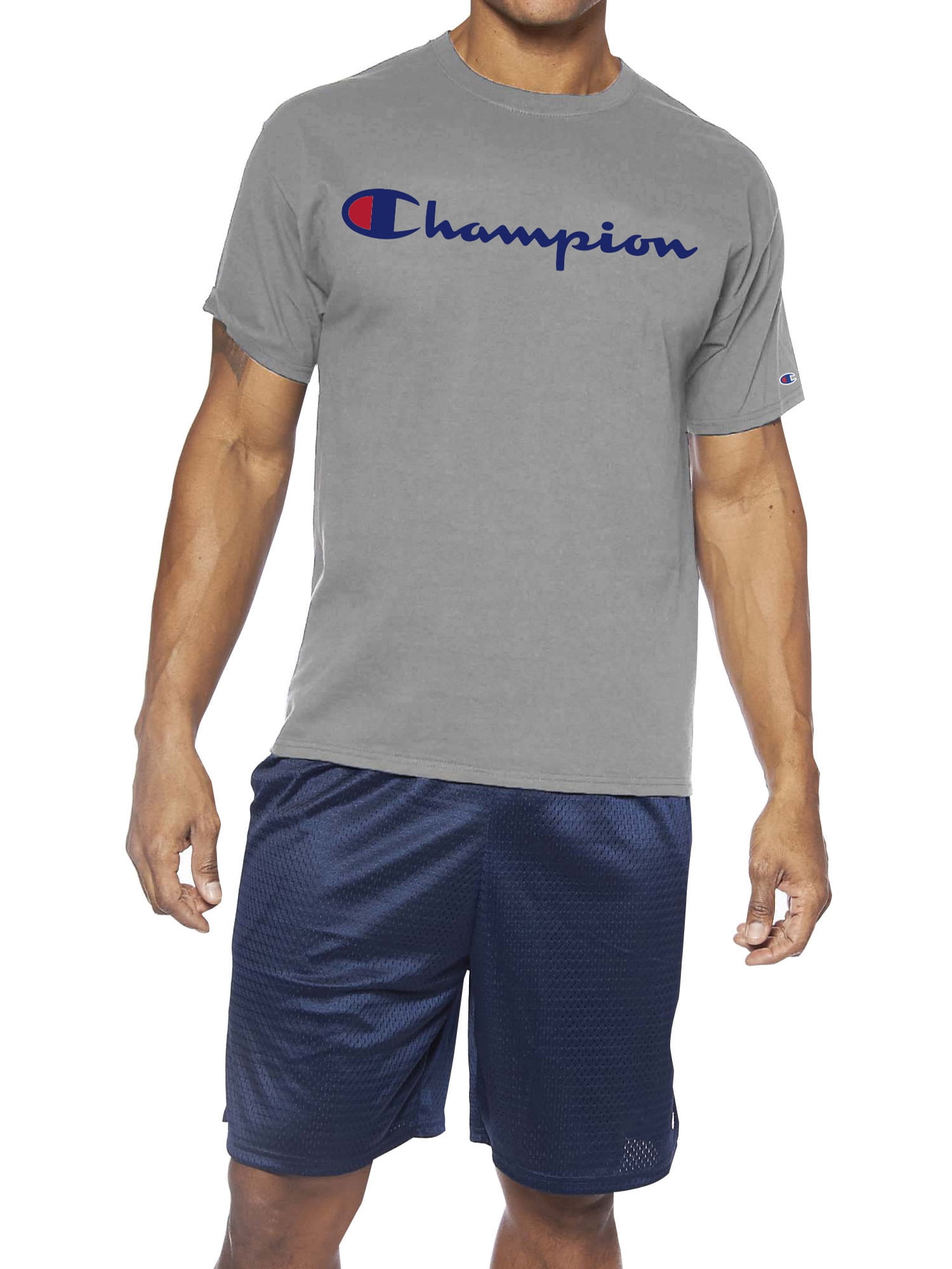 Champion Big Tall Mens Classic Script Logo Graphic Malaysia