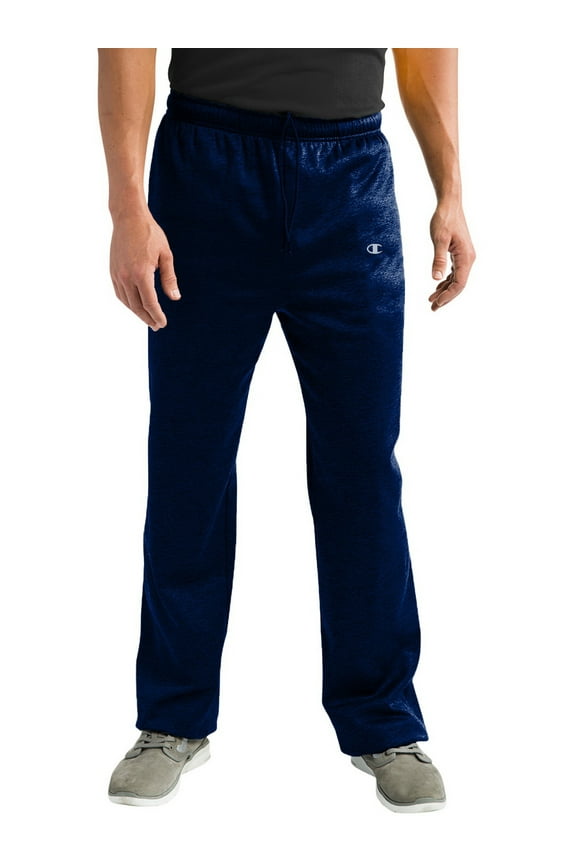 Mens Big and Tall Powertrain Solid Performace Pants Left Leg C Logo