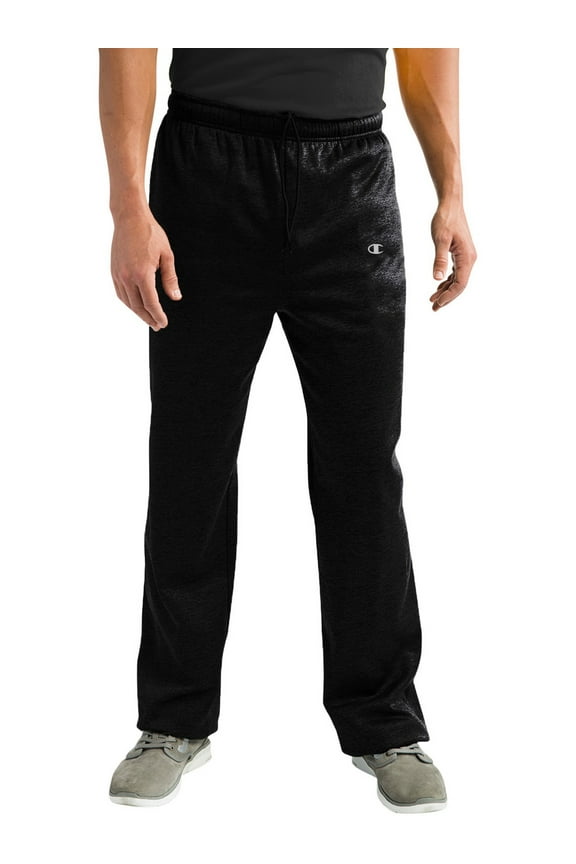 Mens Big and Tall Powertrain Solid Performace Pants Left Leg C Logo