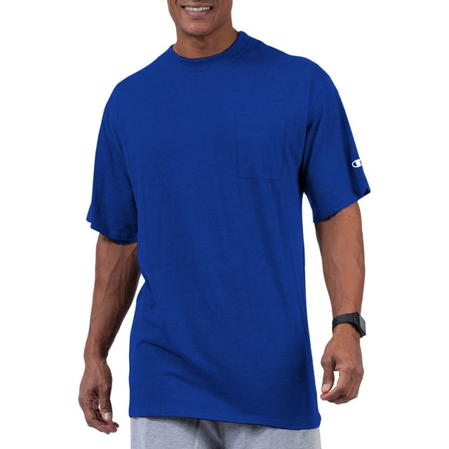 Champion Big & Tall Men's Jersey Pocket T-Shirt, Sizes LT - 6XL