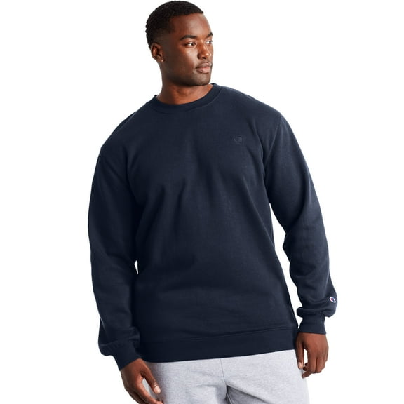 Champion Big & Tall Men's Powerblend Fleece Crew Sweatshirt, up to Size 6XL