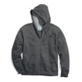 thumbnail image 1 of Champion Big & Tall Men's Powerblend Fleece Full Zip Hoodie, up to Size 6XL, 1 of 4