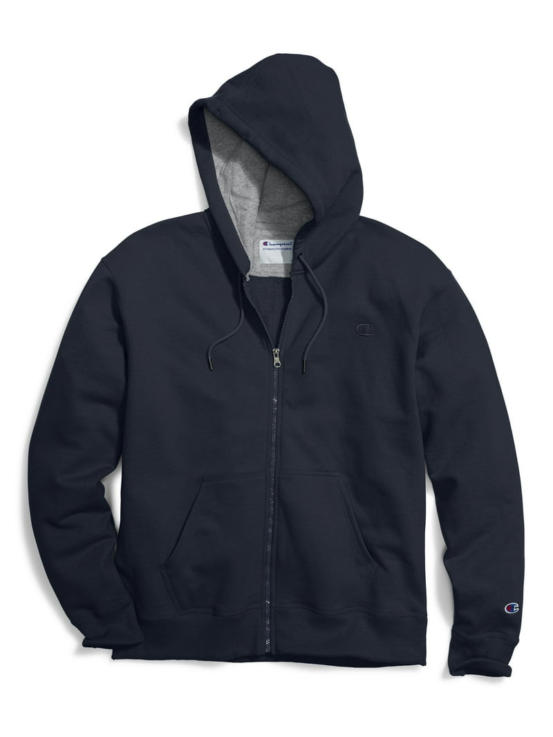 Champion Big & Tall Men's Powerblend Fleece Full Zip Hoodie