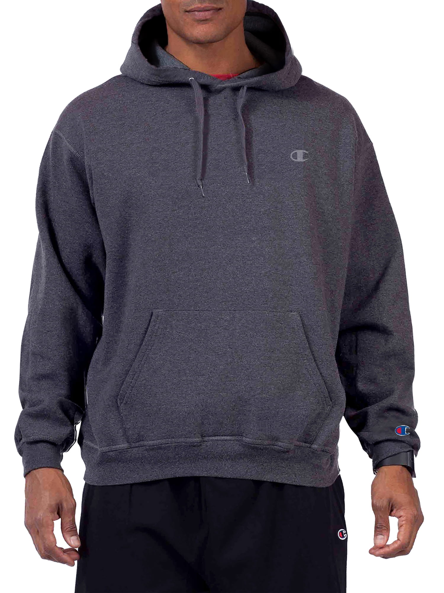 Big & Tall Men's Powerblend Fleece Pullover Hoodie Sweatshirt, up to Size 6XL - Walmart.com