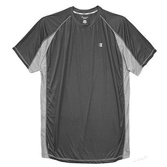 Champion Big & Tall Men's Vapor Performance T-Shirt Pieced (2XT, Charcoal)