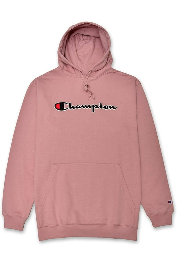 Big & Tall Sweatshirt For Men Embroidered Pullover Hoodies Blush 2X